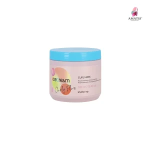 ماسک موی فر کری پلاس آیس کریم (ice cream curly plus ) 500 میلی لیتر
