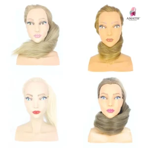کله مانکن نیم تنه مخصوص شینیون و بافت صورت روسی (بهترین کیفیت )