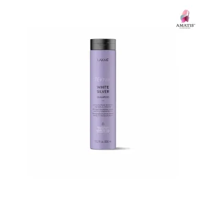 شامپو ضد زردی لاکمه white silver 300ml