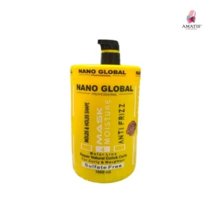 ماسک مو اکتیویتور موهای فر و مجعد فری سولفات نانو گلوبال (Nano Global) 1000 میلی لیتر