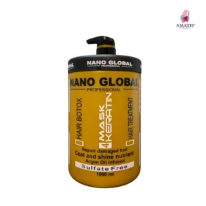 ماسک مو فری سولفات ترمیم کننده و حاوی روغن آرگان نانو گلوبال (Nano Global) 1000 میلی لیتر
