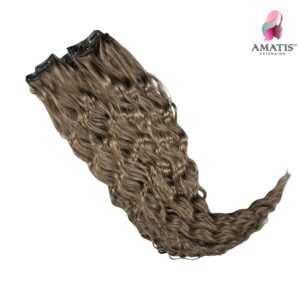 اکستنشن مو کلیپسی 5 تیکه قد 70 سانتی متر (فر)