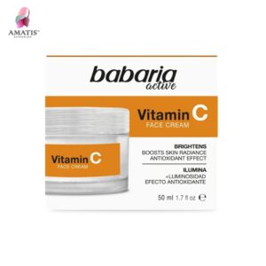 کرم صورت ویتامین C باباریا مدل Vitamin C Face Cream حجم 50 میلیلیتر